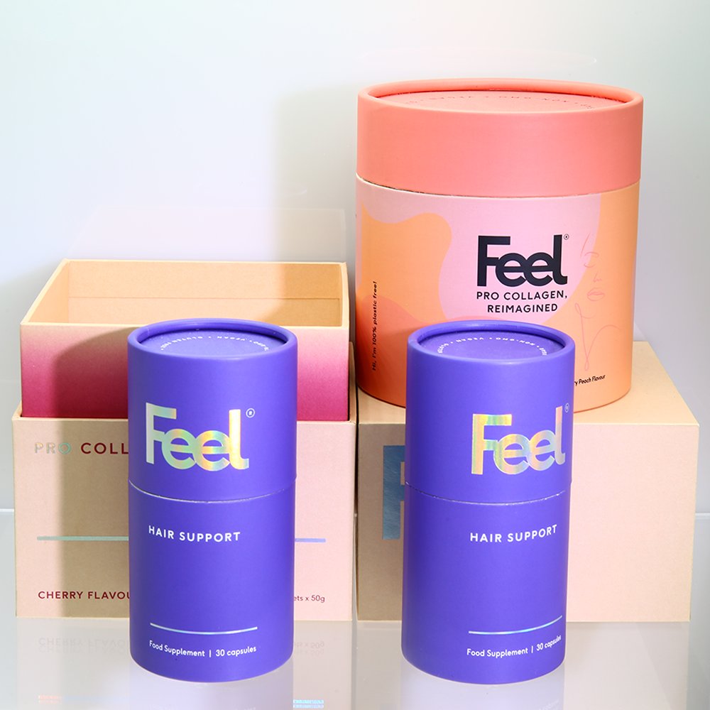 Custom design cylindrical cardboard luxury perfume lip gloss tubes tea candy packaging shipping round tube box