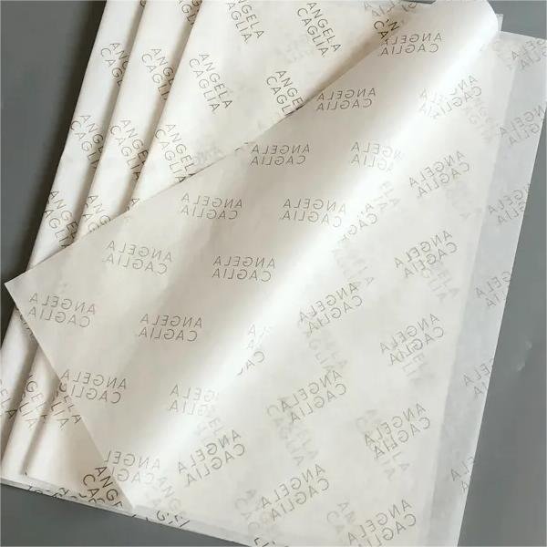 Wholesale Company Brand Logo Printed 17g 28g Wrapping Paper Customized Size Gift Wrapping Paper For Packaging