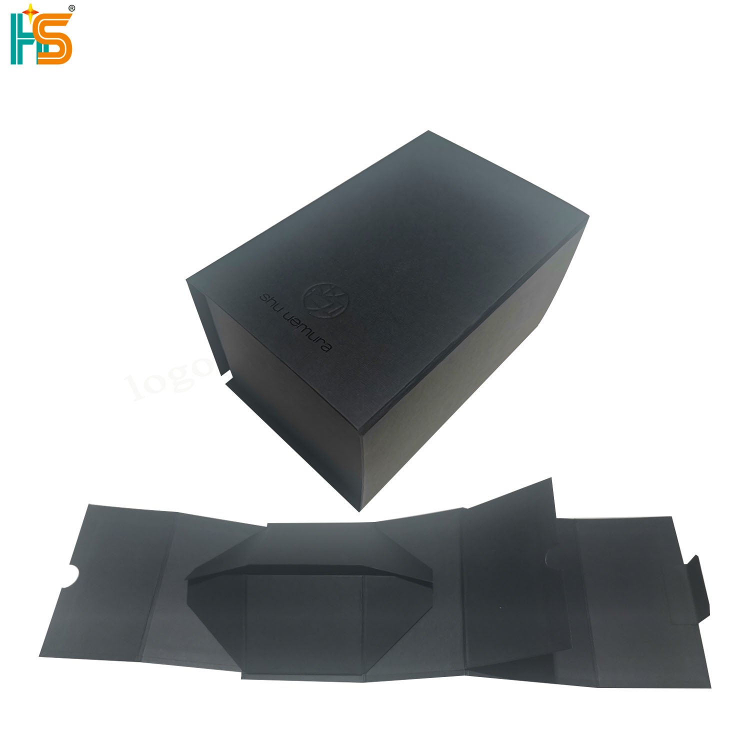 Factory price custom paper packaging hard flap cardboard magnetic gift box with foam insert