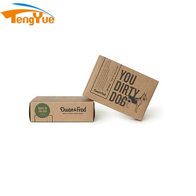 custom cheap Kraft paper with glossy or matte lamination art paper soap packaging Paper box