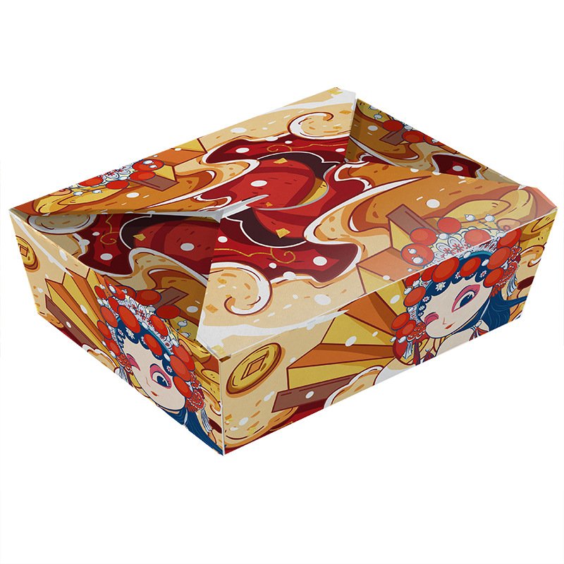 Eco Friendly Cheap General Packing Food Box Custom Printing Takeaway Food Box All Sizes Takeaway Salad Box
