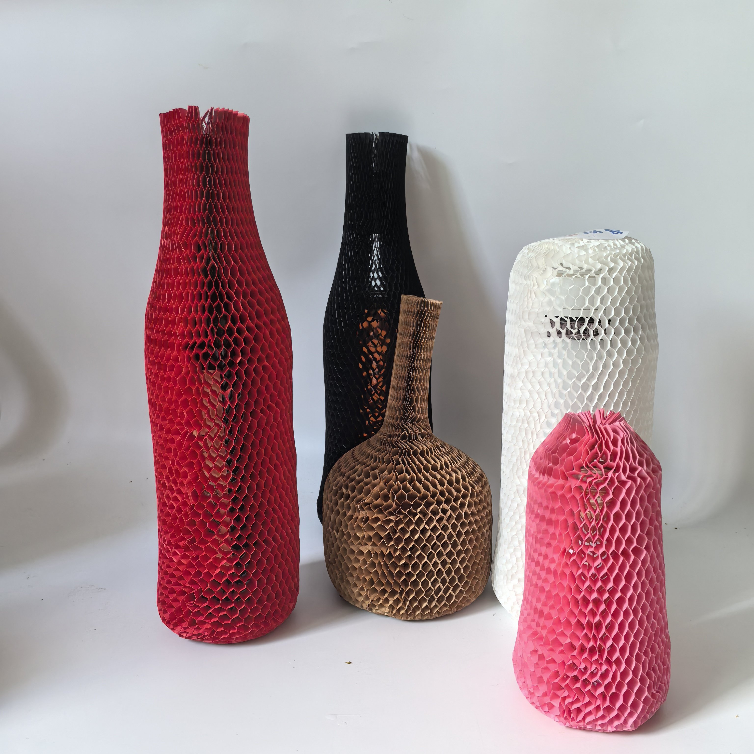 Wrap Your Products Securely With Our Eco-Friendly Honeycomb Kraft Paper Wrap Honeycomb Paper Sleeves!
