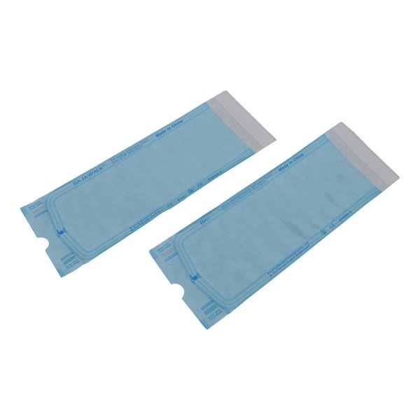 Disposable Self Sealing Tattoo Equipment Surface Handling Flexo Printing Sterilized Wrapping Pouch
