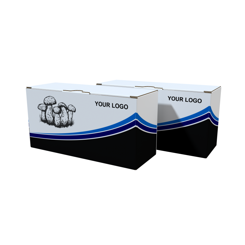 Factory direct Organic Oyster Mushroom Growing Kit paper Boxes Custom Brand Corrugated Cardboard Packaging Custom Brand Box