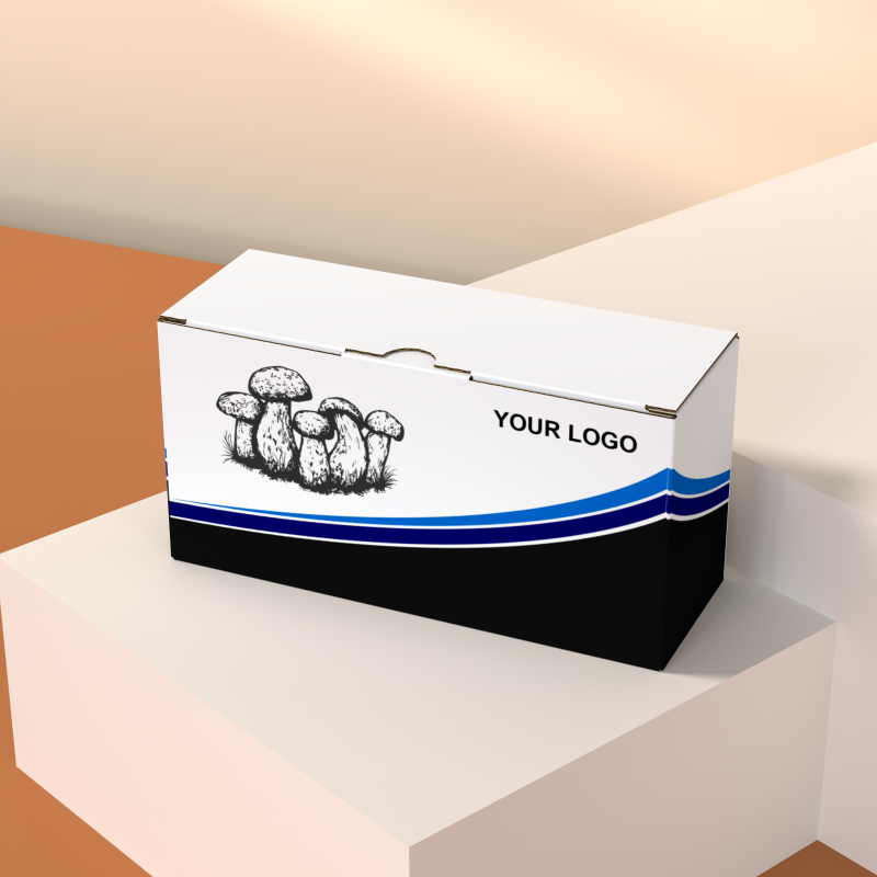 Factory direct Organic Oyster Mushroom Growing Kit paper Boxes Custom Brand Corrugated Cardboard Packaging Custom Brand Box
