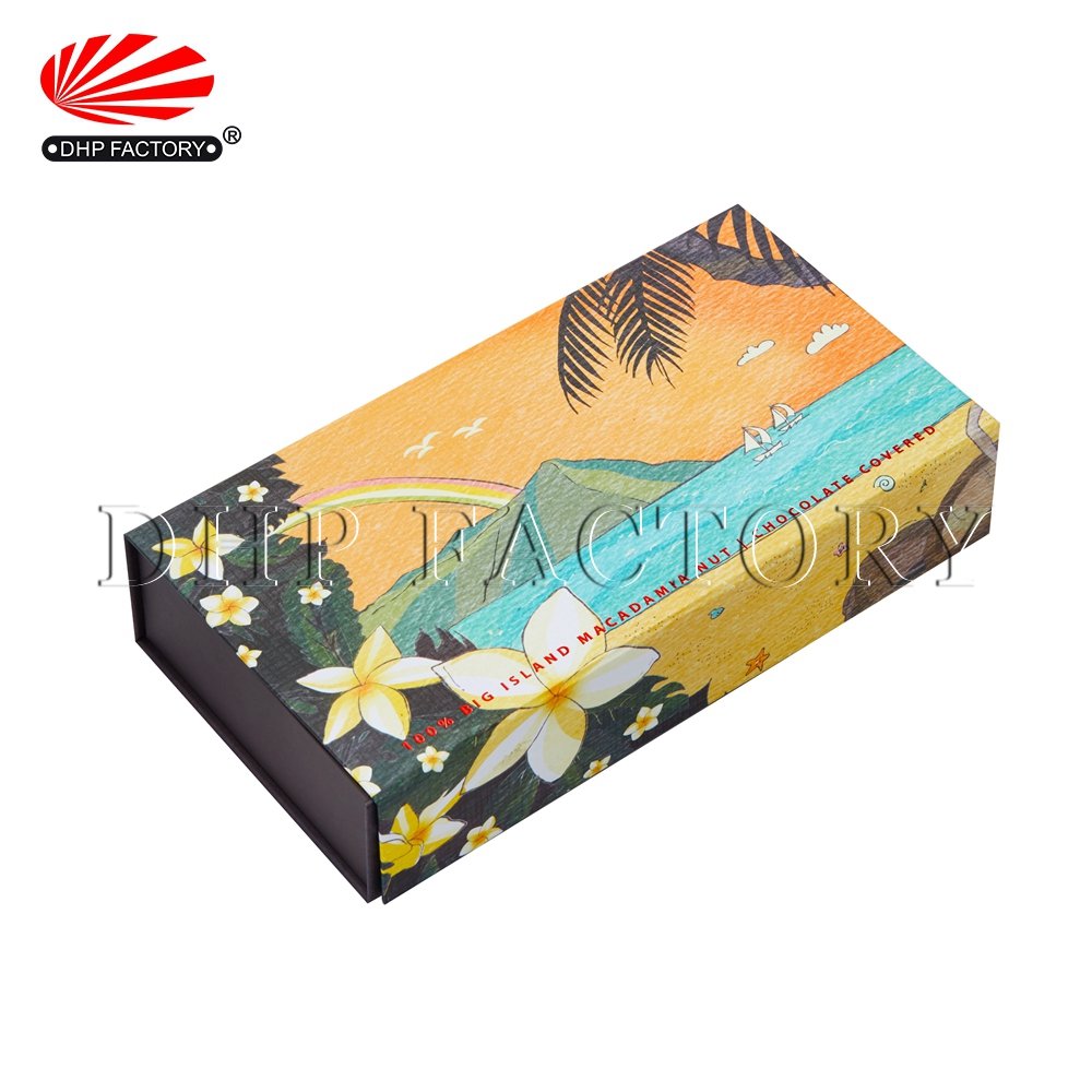 Premium Luxury Small Praline Truffles Gift Edible Gold Packaging Paper Cavity Geschenk Box for Chocolate