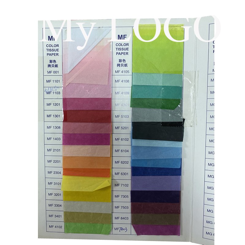 Customized Logo Tissue Wrapping Paper for Wine Gift Wrapping Paper Packaging Paper for Red Wine