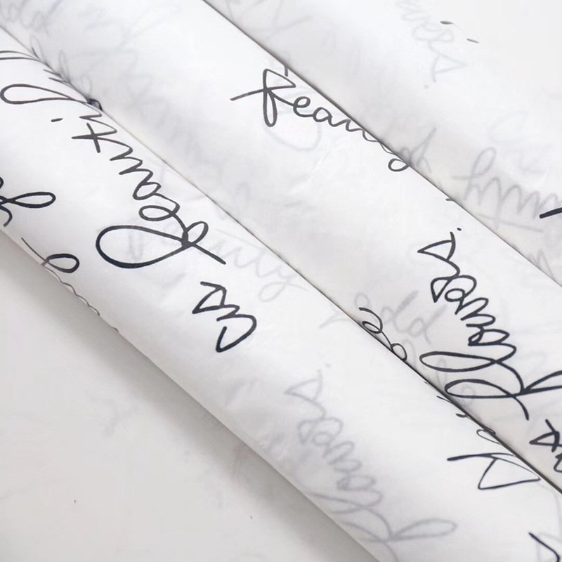 Wholesale Wrapping Garments Custom Printed Tissue Packaging Paper With Your Own Logo
