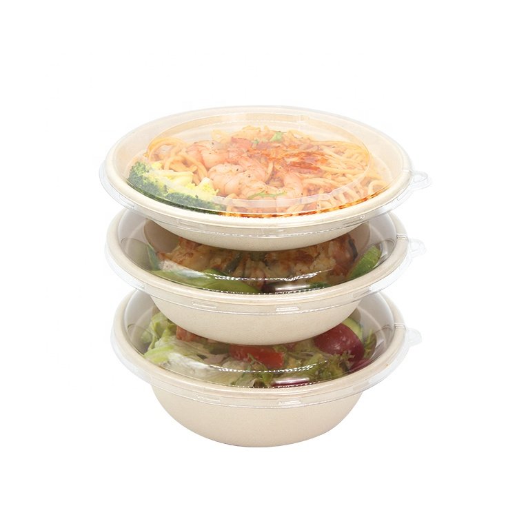 6x6 Bagasse Burger Hamburger Box 6 Inch Clamshell Take Away Paper Container Biodegradable Food Packaging