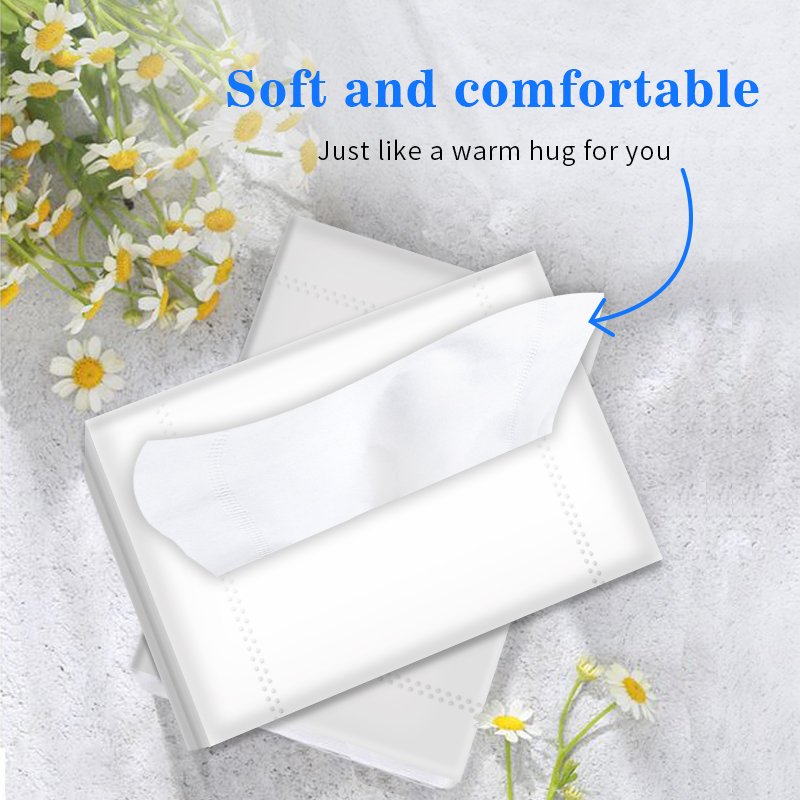 Facial Tissues 4layers Super Soft Spot Facial Tissues Bulk Packaging Comfortable Tissue Paper