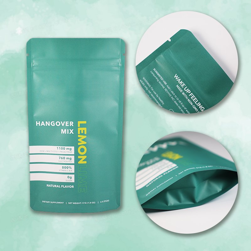 Custom Printed Reusable Plastic Bags Stand Up Zipper Kraft Paper Resealable Ziplock Heat Sealable Food Storage Packaging Pouches