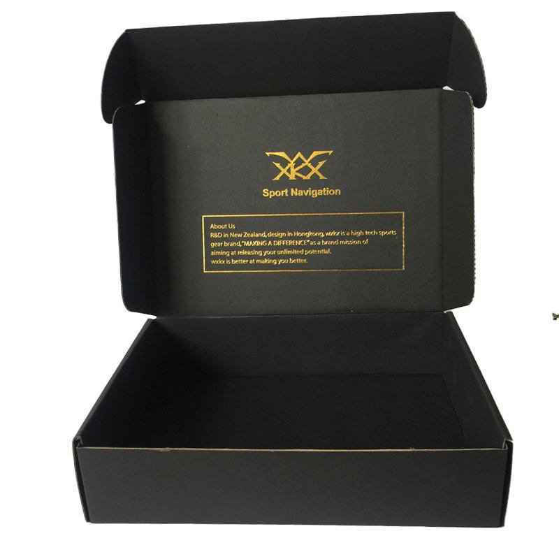 Wholesale Corrugated Packaging Square Plain Colorful Box Paper Box