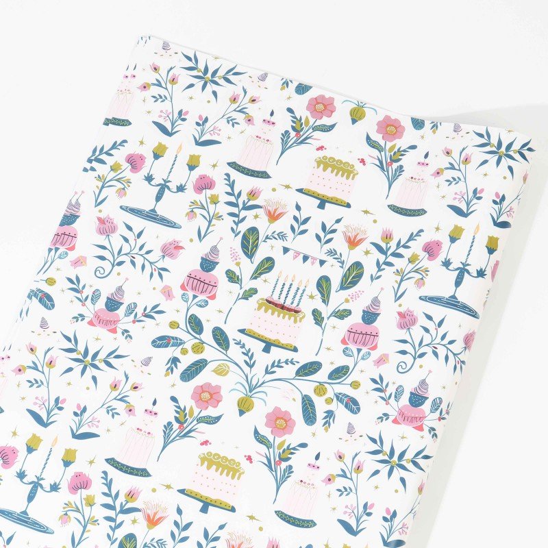 Recyclable custom logo gift tissue packaging paper for clothing shoes clothes wrapping tissue paper
