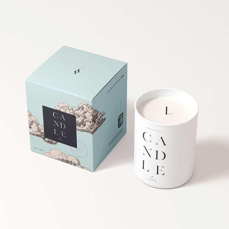 100Pcs Moq Amazing Wholesale Candle Boxes Customised Candle Boxes And Jars Packaging Candle Box