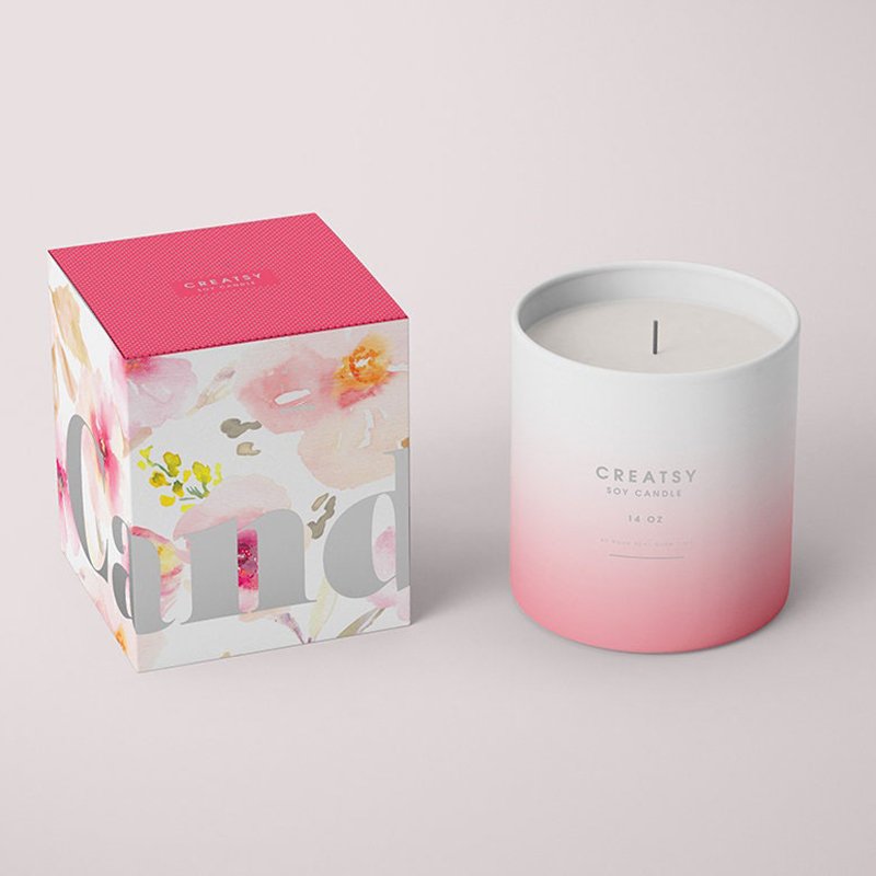 100Pcs Moq Amazing Wholesale Candle Boxes Customised Candle Boxes And Jars Packaging Candle Box