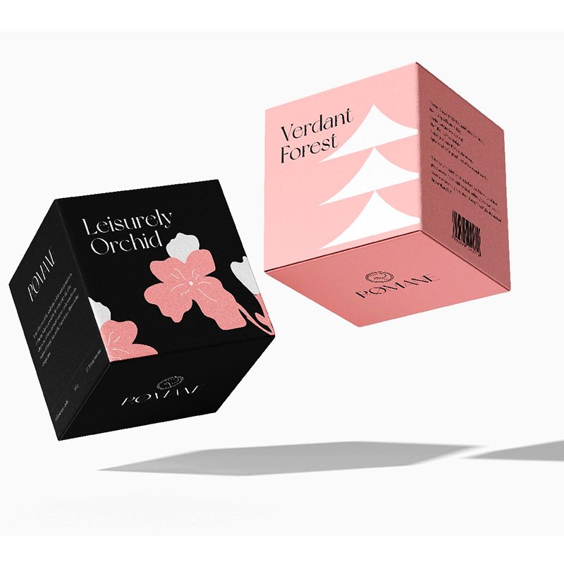 100Pcs Moq Amazing Wholesale Candle Boxes Customised Candle Boxes And Jars Packaging Candle Box