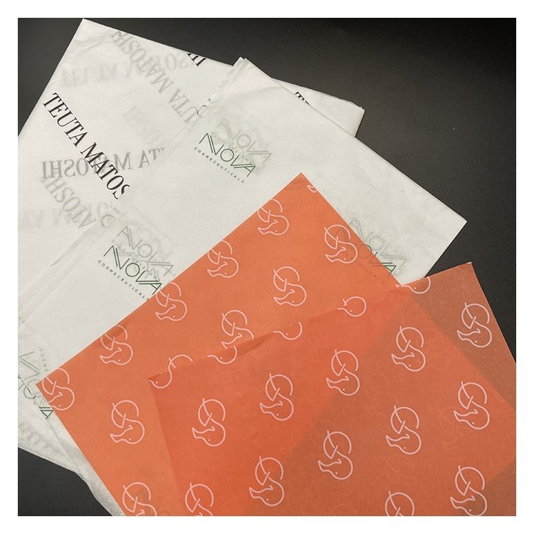 Moatain papel de seda personalizadopapel de seda personalizado para zapatos tissue paper wrapper logo packaging paper