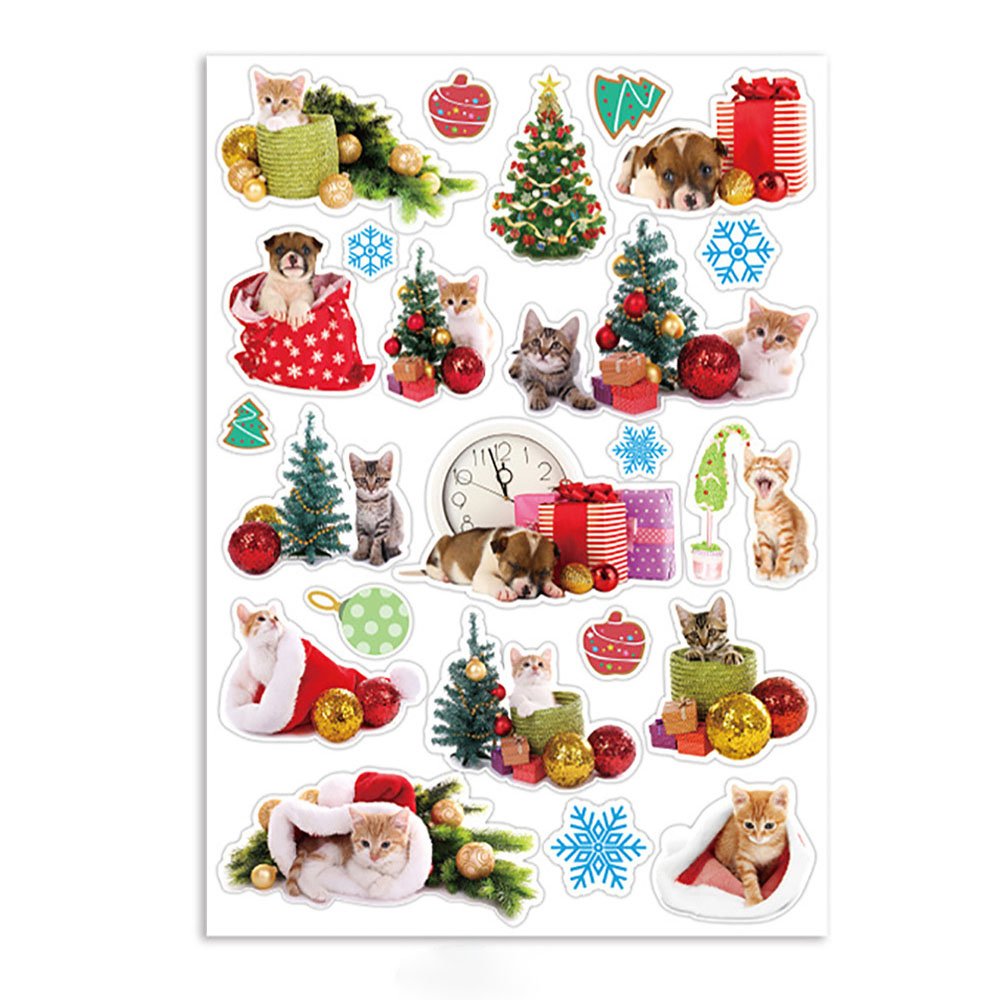Cross-border exclusive, Christmas tattoo paste, children tattoo paste, Santa Snowman tattoo paste