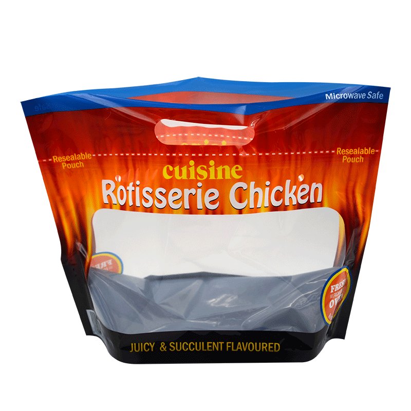 custom printed rotisserie chicken bags roast chicken packaging bag