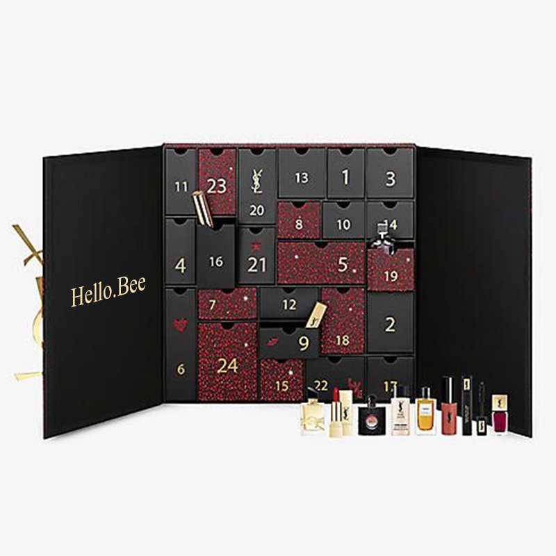Custom Muslim Islamic Party Supplies Eid Mubarak Candy Boxeses Countdown Chocolate Gift Ramadan Advent Calendar Gift Magnetic Boxeses