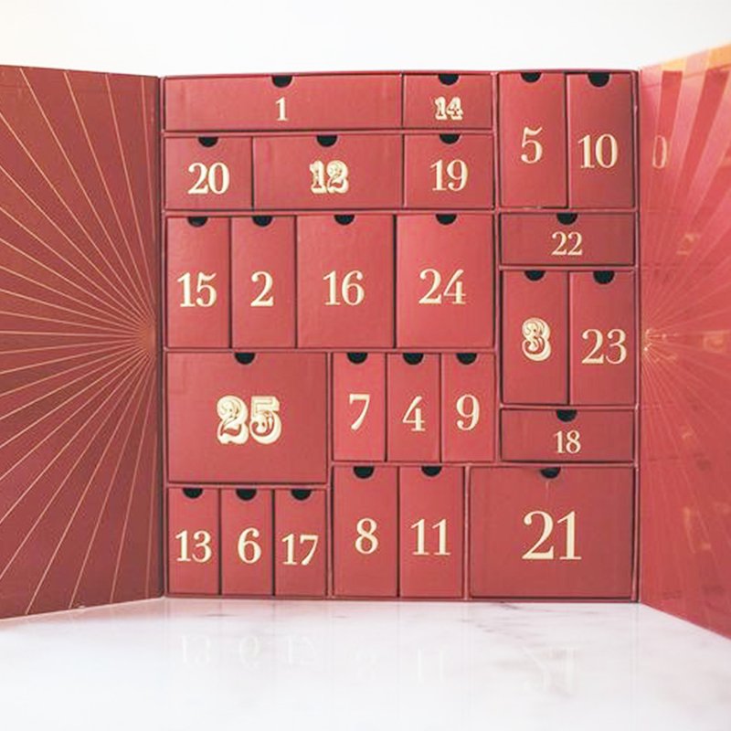 Custom Muslim Islamic Party Supplies Eid Mubarak Candy Boxeses Countdown Chocolate Gift Ramadan Advent Calendar Gift Magnetic Boxeses