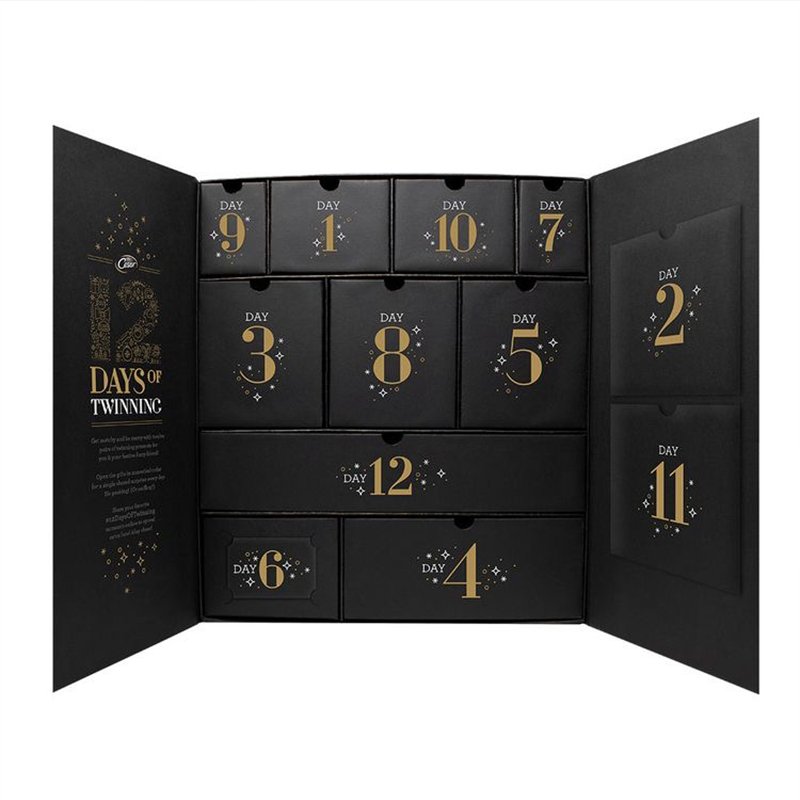 Custom Muslim Islamic Party Supplies Eid Mubarak Candy Boxeses Countdown Chocolate Gift Ramadan Advent Calendar Gift Magnetic Boxeses