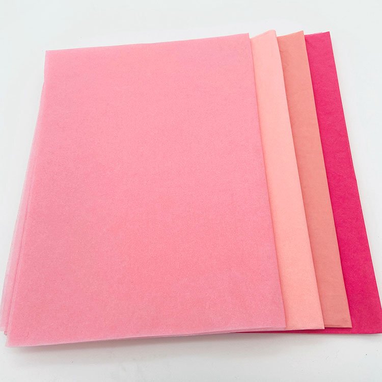 Wholesale Sydney Packaging Tissue Paper Printed Colored Plain Pink Wrapping Paper for Packing Clothes Shoes Gifts