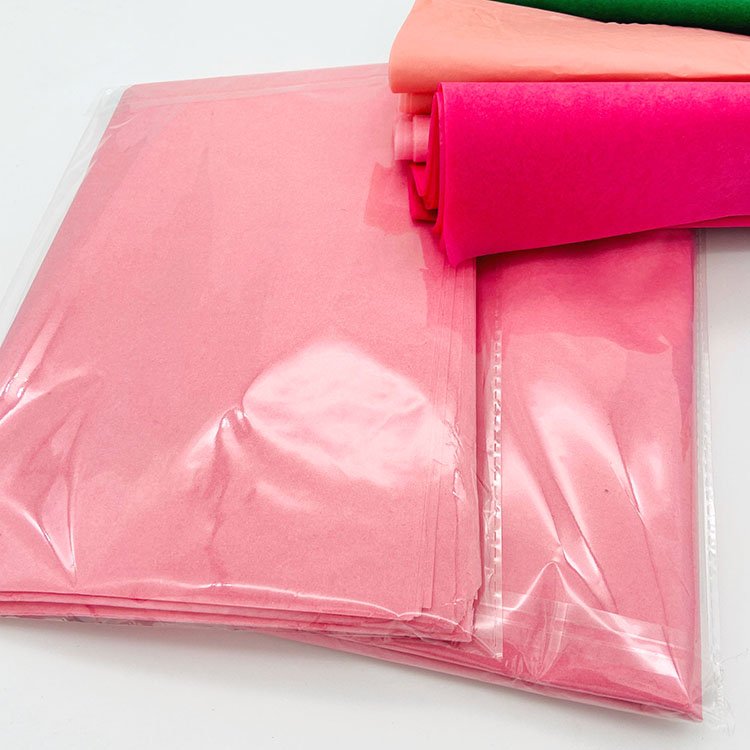 Wholesale Sydney Packaging Tissue Paper Printed Colored Plain Pink Wrapping Paper for Packing Clothes Shoes Gifts