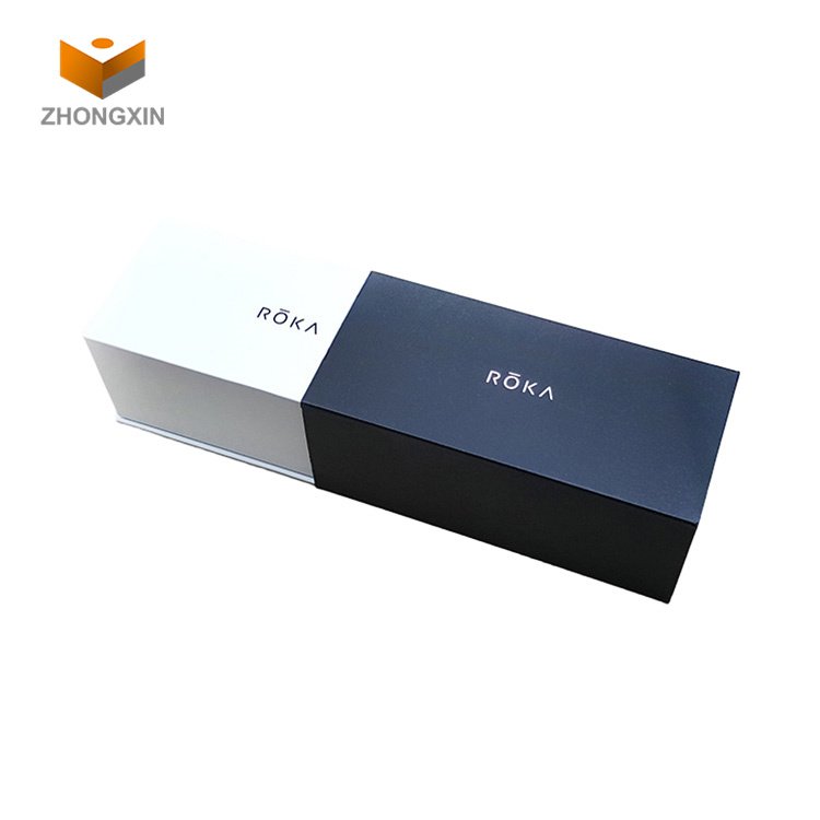 Custom Printing Luxury Eyeglasses Packaging Paper Case Paperboard Cardboard Empty Sunglass Package Boxes For Glasses Packing
