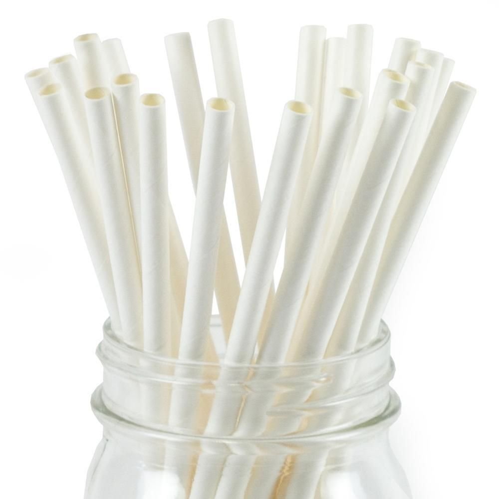 Disposable biodegradable green paper straw Customized logo Paper straw Wholesale Party Wedding Festival Kraft Paper straw