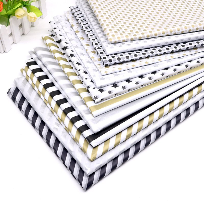 Wholesale Custom Printed Logo 17G Gift Bouquet Food Korea Flower Wrapping Paper Clothing Shoes Tissue paper for Packaging