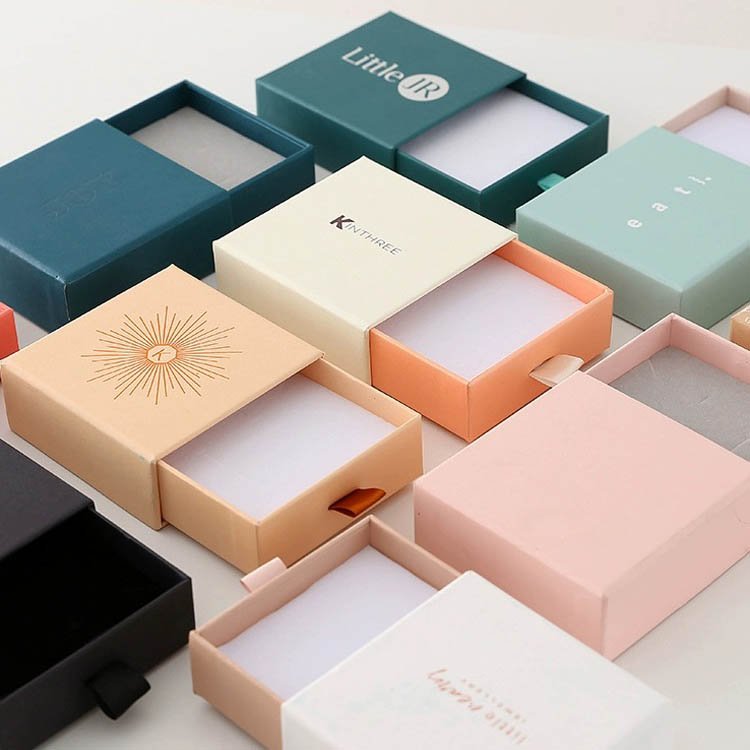 Cardboard Perfume Bracelet Lipstick Packaging Paper Box Gift Packaging Jewelry Box With Ribbon
