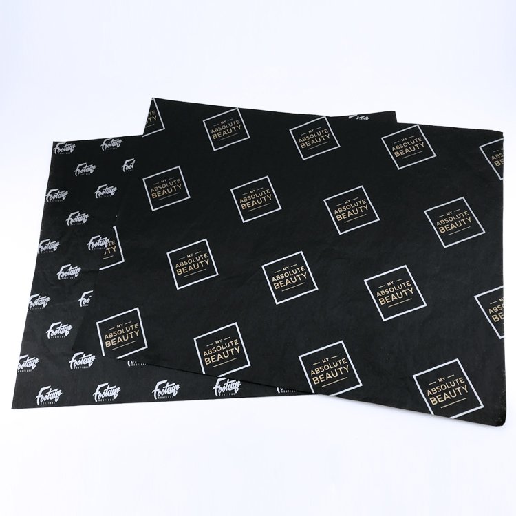 Custom Logo Wrapping Paper 17Gsm/22Gsm Printed Clothing Packaging Tissue Paper