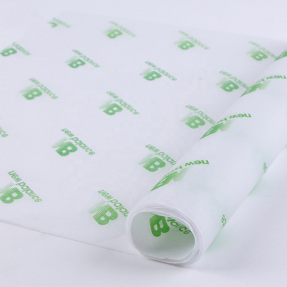 Custom Logo Wrapping Paper 17Gsm/22Gsm Printed Clothing Packaging Tissue Paper