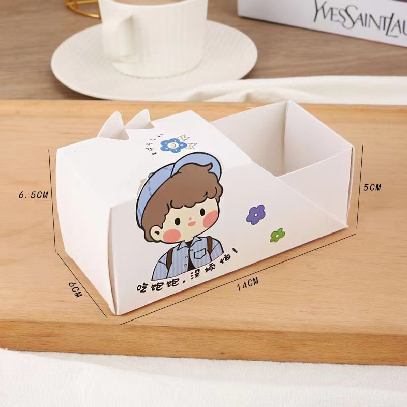 Best Selling Sandwich Paper Packaging Biodegradable Hamburger Eggdrop Away Take Out Sandwich Box Food Packaging Drawer Box