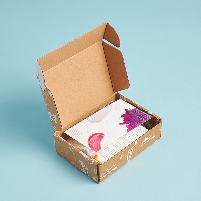Wholesale fashion cosmetic paper box for women custom folding shoes clothes gift shopping packaging paper boxes with logo
