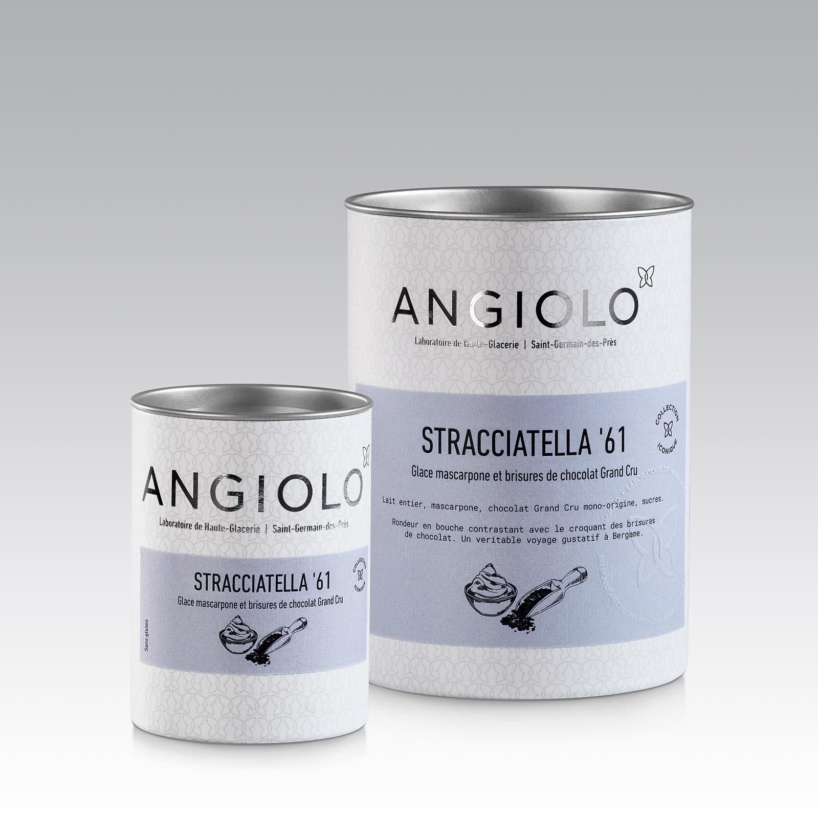 Custom Printing Bio-degradable Cylinder food Paper gelato ice cream paper cardboard tube pots box with airtight metal tin lid