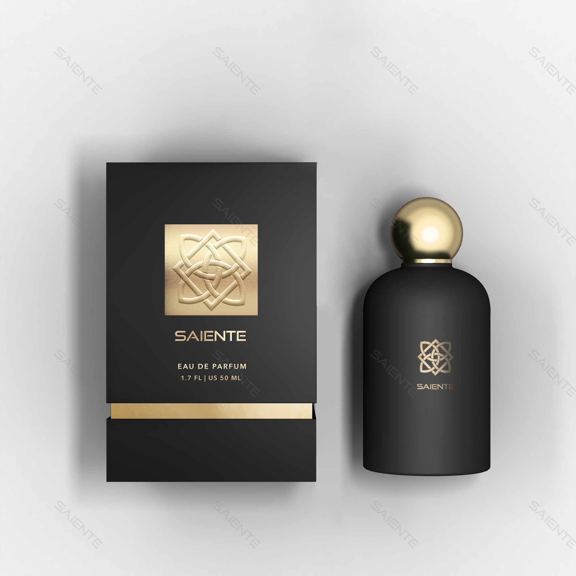 Wholesales Luxury Custom Packaging 30ml 50ml 100ml Refillable Empty Perfume Glass Bottle With Box