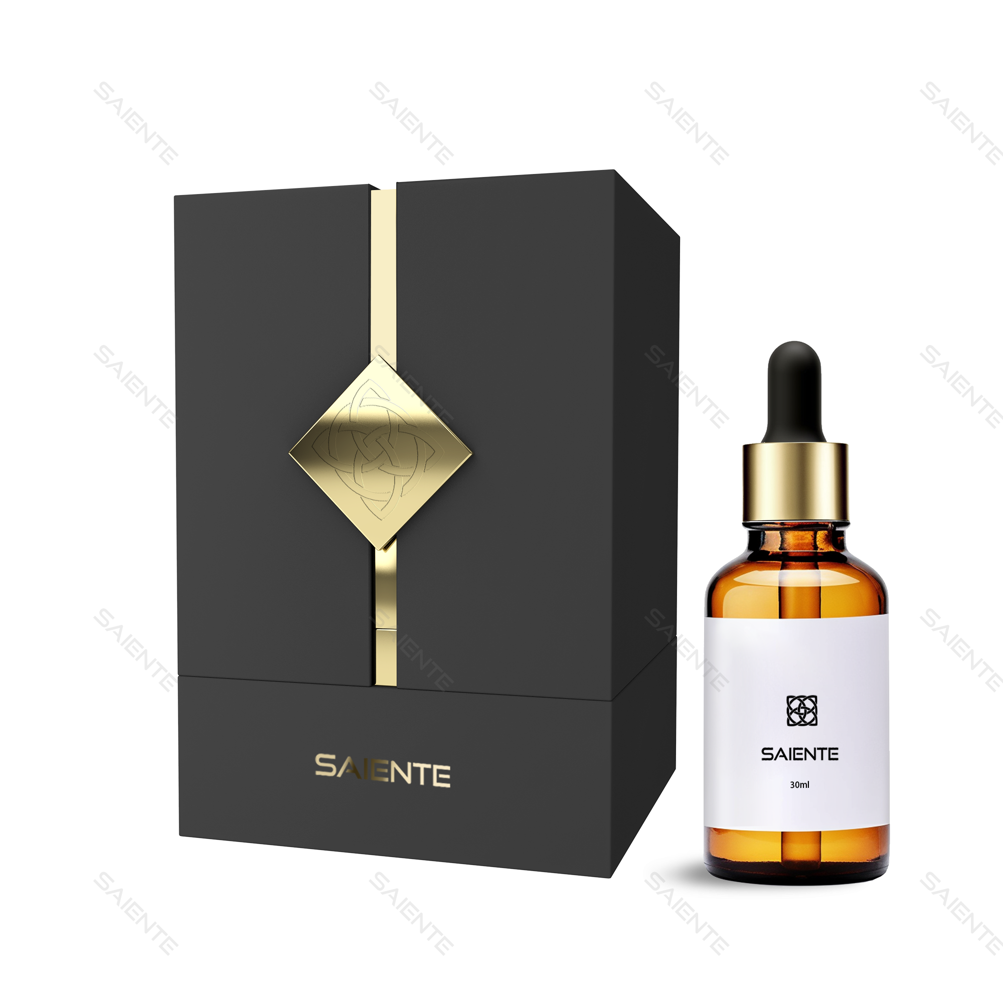 Wholesales Luxury Custom Packaging 30ml 50ml 100ml Refillable Empty Perfume Glass Bottle With Box