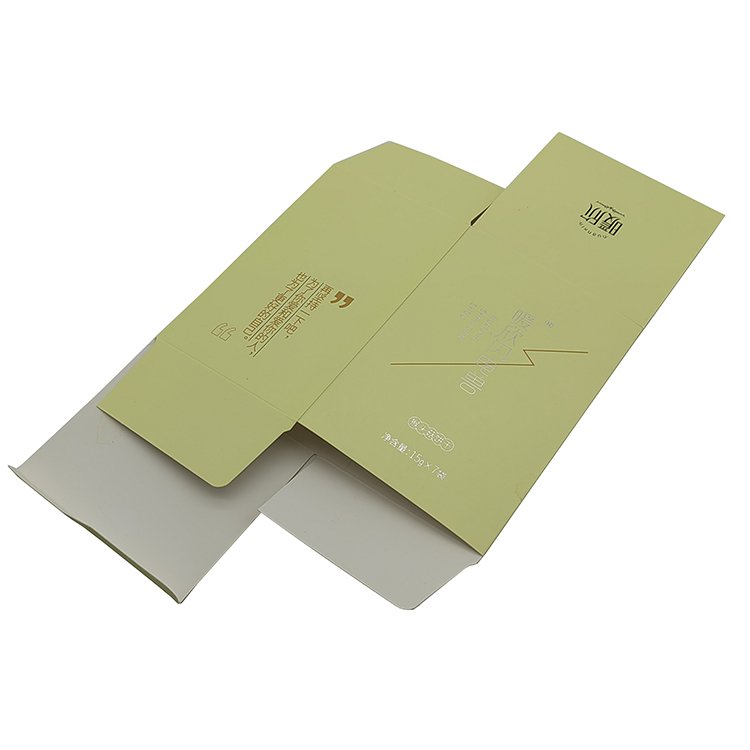 Wholesale custom print cheap paperboard folding card paper cosmetic product skincare packaging box
