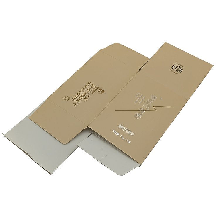 Wholesale custom print cheap paperboard folding card paper cosmetic product skincare packaging box