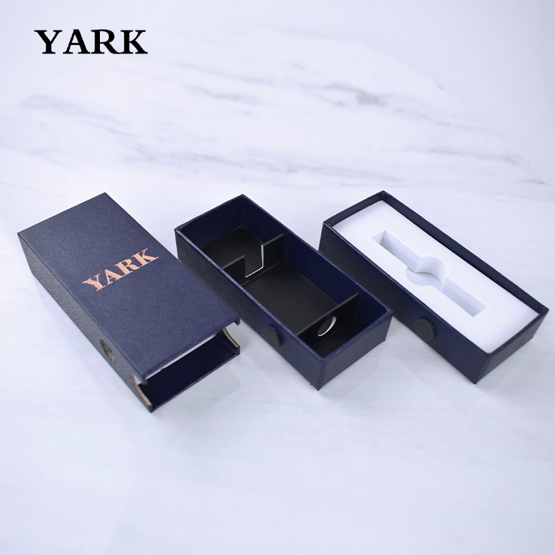 Custom 0.5ml 1ml Childproof Cartridge Drawer Box Rectangular Paper Packaging UV Advantage CR Button Car Resistant Cart Packaging