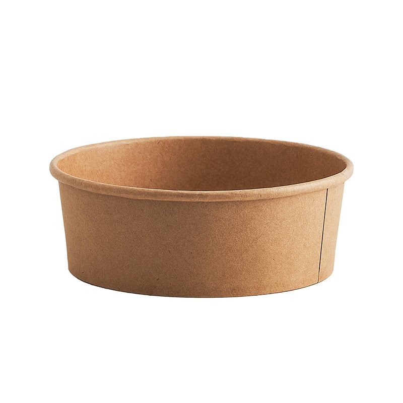 Takeaway Takeout Food Paper Container Bowl Deli Container Salad Paper Rice Bowl With Paper Lid