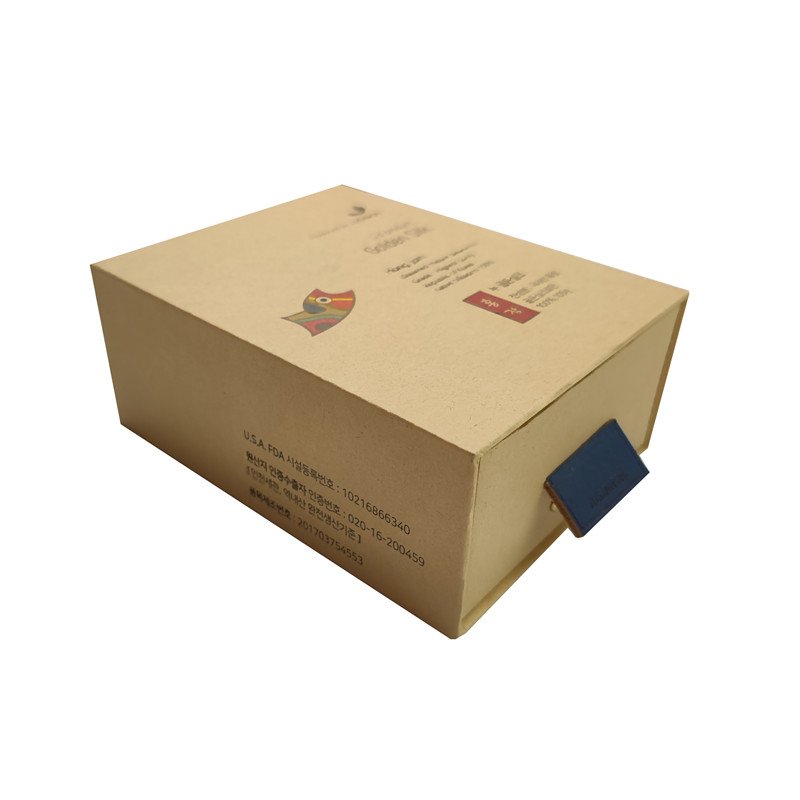 low cost Factory custom design kraft paper gift packing carton craft kraft box packaging