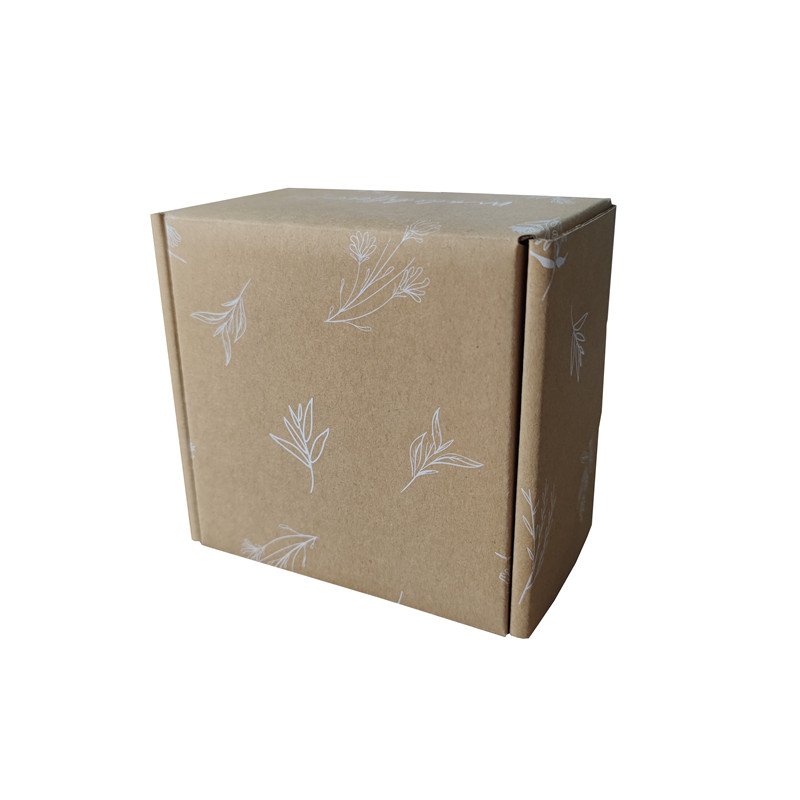 low cost Factory custom design kraft paper gift packing carton craft kraft box packaging