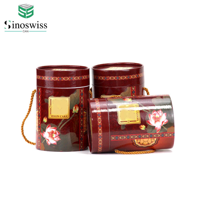 2023 Eco friendly Custom Logo Kraft Paper Tube Box for Anniversary Candle Puzzle Gift Paper Container Tube