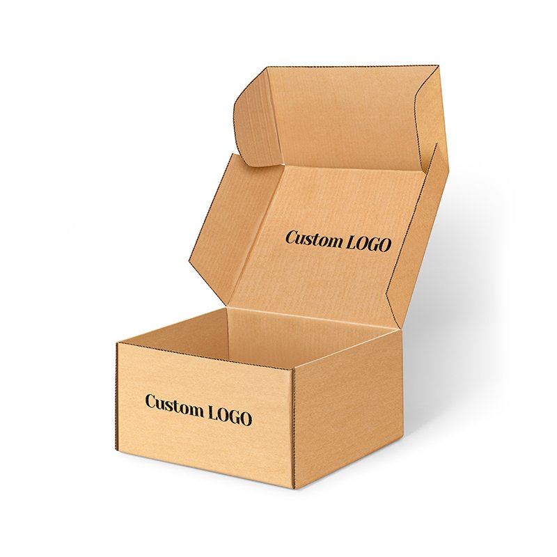 Wholesale Factory Price Recyclable Customized Kraft Paper Shipping Packaging Box Brown Kraft Corrugated Box