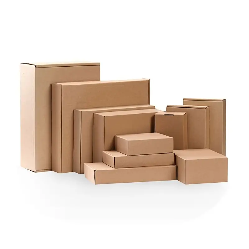 Wholesale Factory Price Recyclable Customized Kraft Paper Shipping Packaging Box Brown Kraft Corrugated Box