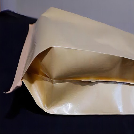 Biodegradable Brown Kraft paper Bags Fruits Packing Kraft paper Bags With Pe Lining