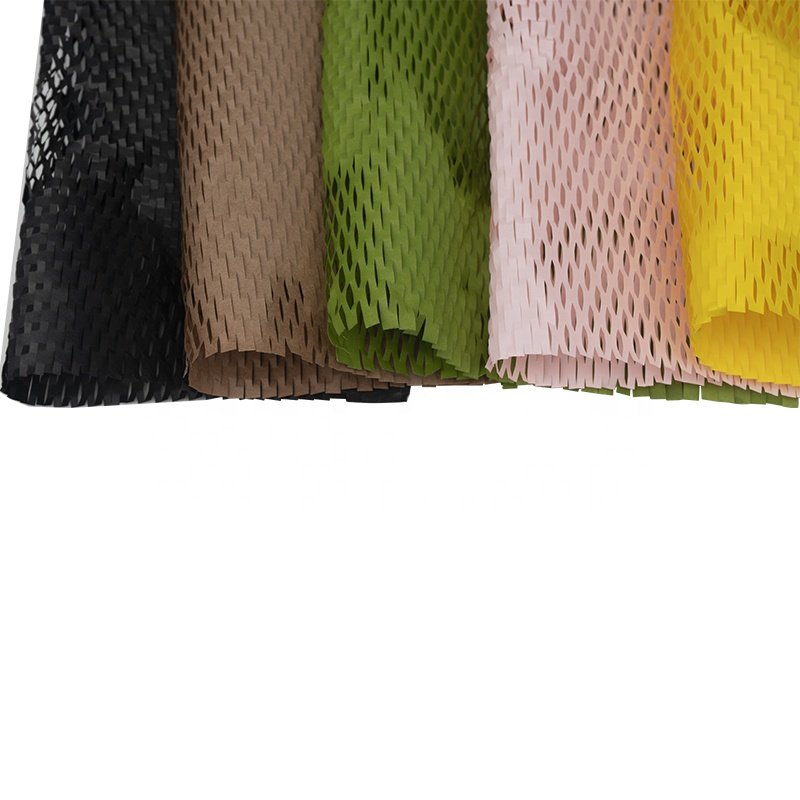 100% Biodegradable Packaging Materials Honeycomb Wrapping Paper